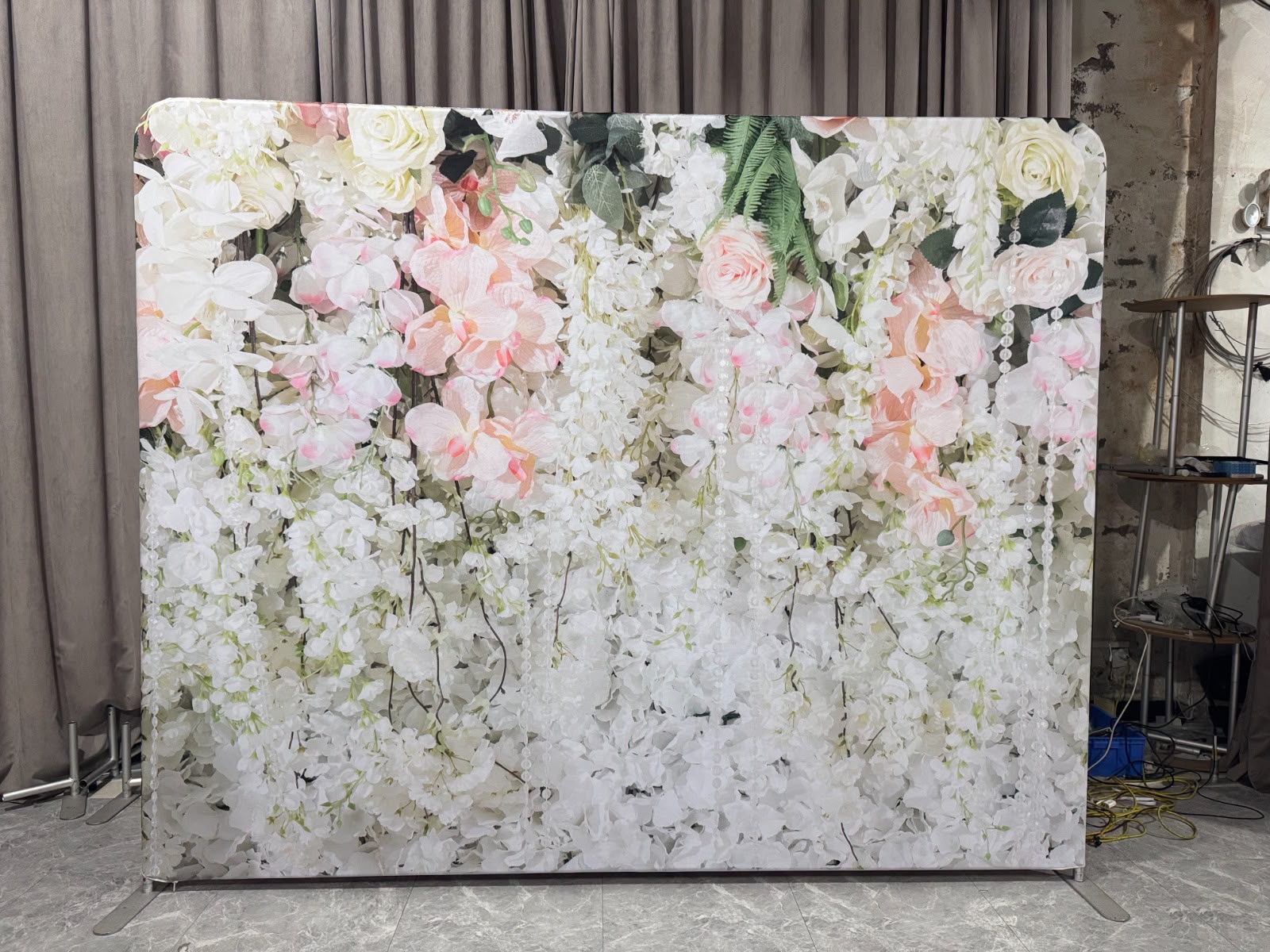 Floral Fantasy — GlamSnap backdrop for weddings events