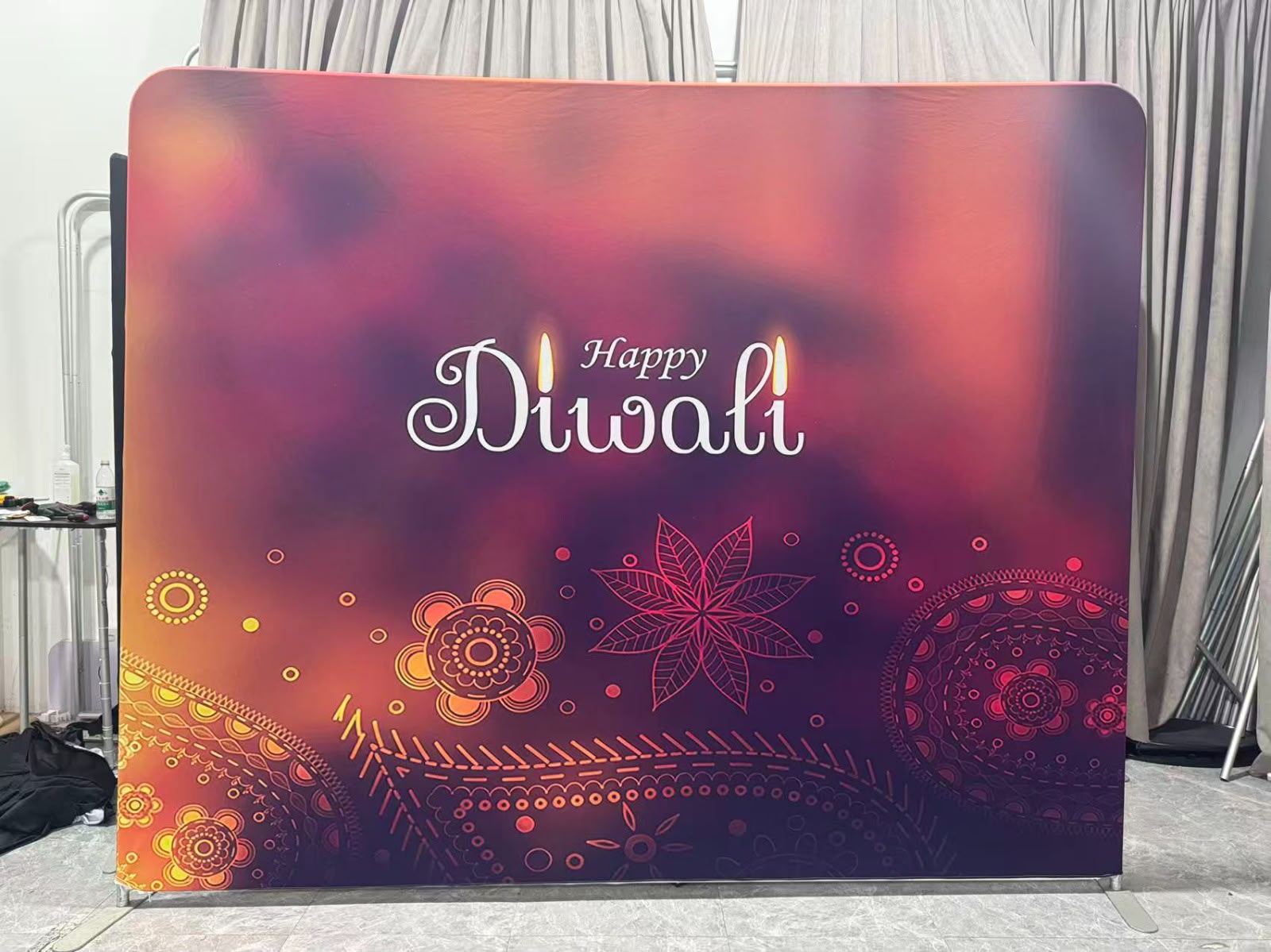 Diwali Dream — GlamSnap backdrop for holiday events