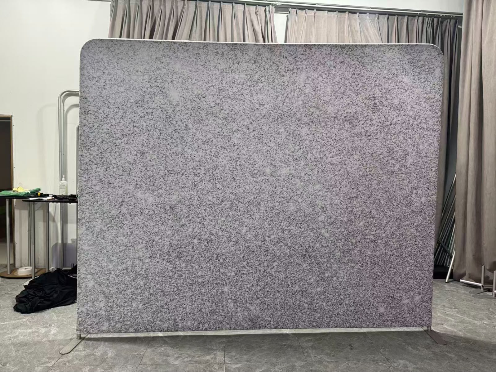 Diamond Dust — GlamSnap backdrop for luxe neutral events